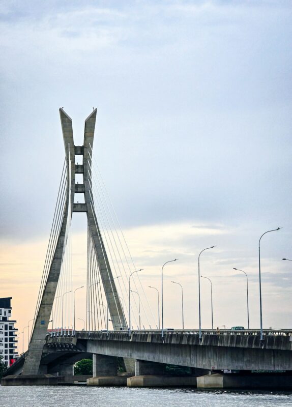 Third Mainland Bridge, Lagos, representing multinational business exposure to Nigeria's new minimum tax rules